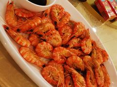 白灼基围虾-九花山烤鸭店