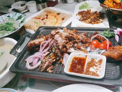烤羊腿-西域盛宴烧烤新疆菜清真餐厅(古美店)