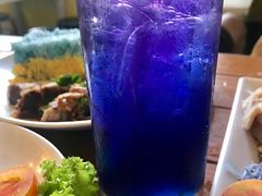 -蝶豆花蓝面条