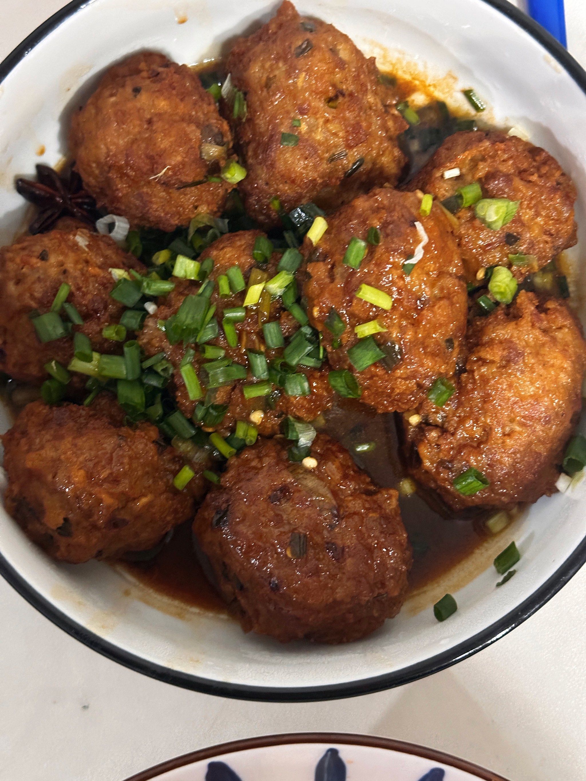 红烧狮子头初尝试