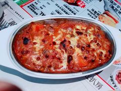 鲜茄带骨猪排焗饭-敏华冰厅(平安金融中心店)