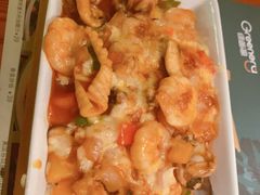 芝士海鲜焗饭-绿茵阁牛扒餐厅(客村店)
