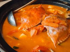 梭子蟹番茄豆腐煲-菲乐餐厅(三十年经营·湖滨路店)