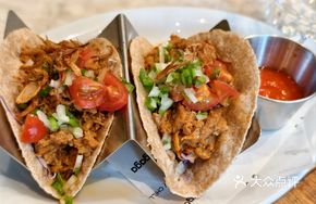 Shredded Soy-Glazed Pork Taco