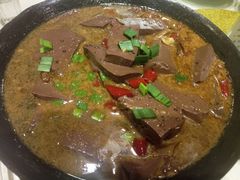 土锅烧猪血-庐州太太(信地店)