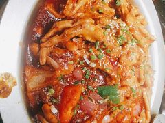 干锅糯香掌-嘎嘎鸭脑壳(蜀汉路店)