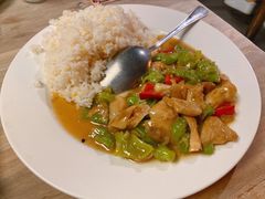 香浓青头菌汁盖饭-缘生态云南菜·野生菌庭院餐厅(华侨城店)