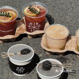 淮海街的暗黑系咖啡店，黑漆麻塔”拿铁有点意思！