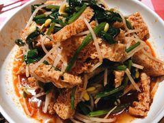 菠菜豆芽拌面筋-西域阿里马新疆菜·清真(桂花路店)