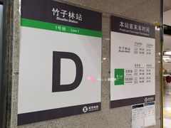 -竹子林(地铁站)