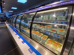 面包甜点陈列柜-蚝英雄鲜蚝自助专门店(长楹天街直营店)