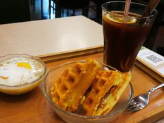 牛油奶酱窝夫-佰搭果·广式茶餐厅(西华路店)