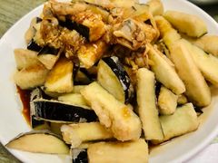 蛤蜊肉拌茄子-华春餐馆(鱼山路店)