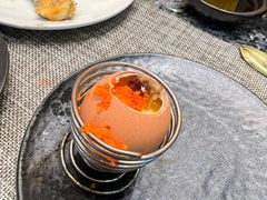 鹅肝蟹籽铁板蒸蛋-渔荷食町·铁板烧料理(崂山万象汇店)