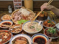 -竹笼蹄花蘸水菜