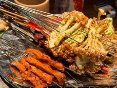 -拾光与烟火丨炭火串烧·自贡小活鲜(西村大院店)