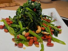 果仁菠菜-金豆角砂锅焖面(安贞店)