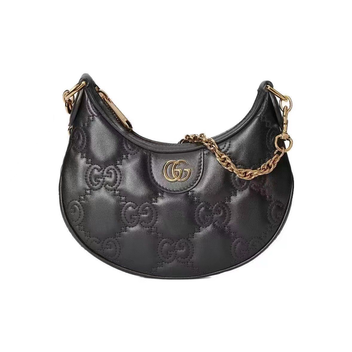 古驰 matelassé腋下包 帆布双肩