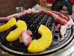 凤梨猪肋条-霸腹烤肉(厦门柚子番店)
