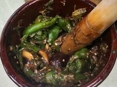 擂辣椒皮蛋-昱龙大盆牛蛙馆(三兴街总店)