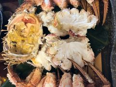 毛蟹刺身-蟹道乐(京都本店)