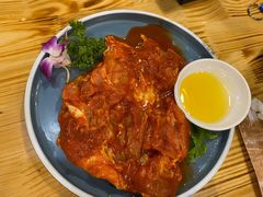 蜂蜜鸡腿排-大壮家原味烤肉(兴华北街店)