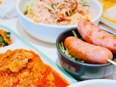 火山石烤肠-金记 酿皮·煲烧饭(万博店)