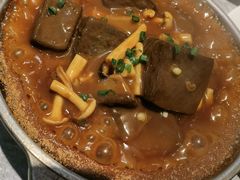 石锅黑豆腐-皇后餐厅-煲仔·小菜·打边炉(古北店)