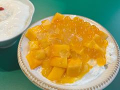 芒果牛奶冰-堂屋糖水店(愚园店)