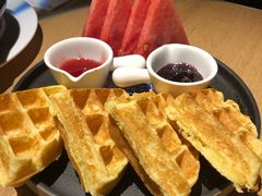 枫糖炼奶华夫饼-平措康桑·和牛自助观景餐厅(布达拉宫店)