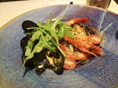缤纷墨鱼汁海鲜意面-囧吉香生蚝牛排馆(湖北路店)
