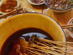 -拈签一笑黄牛肉辣卤串串