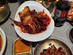 -草家酱蟹炭火烤肉店(珲春南路一店)