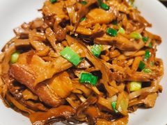 三层肉炒建瓯笋芽-四道菜·福建菜馆(新街口金鹰店)