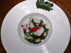 秋葵百合炒金耳-菩提素素食餐厅(晶郦馆店)