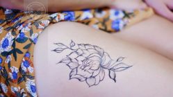 点击看大图 腿部-XTATTOO海娜手绘