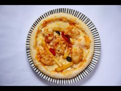 炸鱼薯条披萨-清真·艾美可餐厅(大悦汇店)