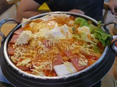 芝士年糕部队火锅-朴鲸家正宗韩国料理(福田店)
