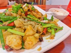 土豆炒茄子-通化杀猪菜