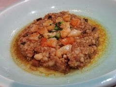 十年陈皮咸虾蒸手剁肉饼-广州富力丽思卡尔顿酒店·丽轩·粤菜