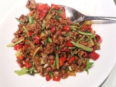 小炒黄牛肉-百翠山居.家飨餐厅