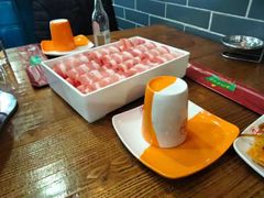 冻羊肉卷-津门羊大爷·铜锅涮肉(大港店)