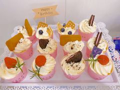 纸杯蛋糕12个装-艾加柒克蛋糕茶歇甜品台(春熙路店)