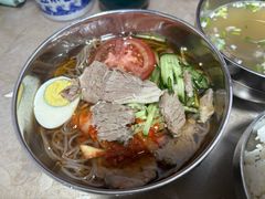 -吉林延边牛肉汤饭，大冷面