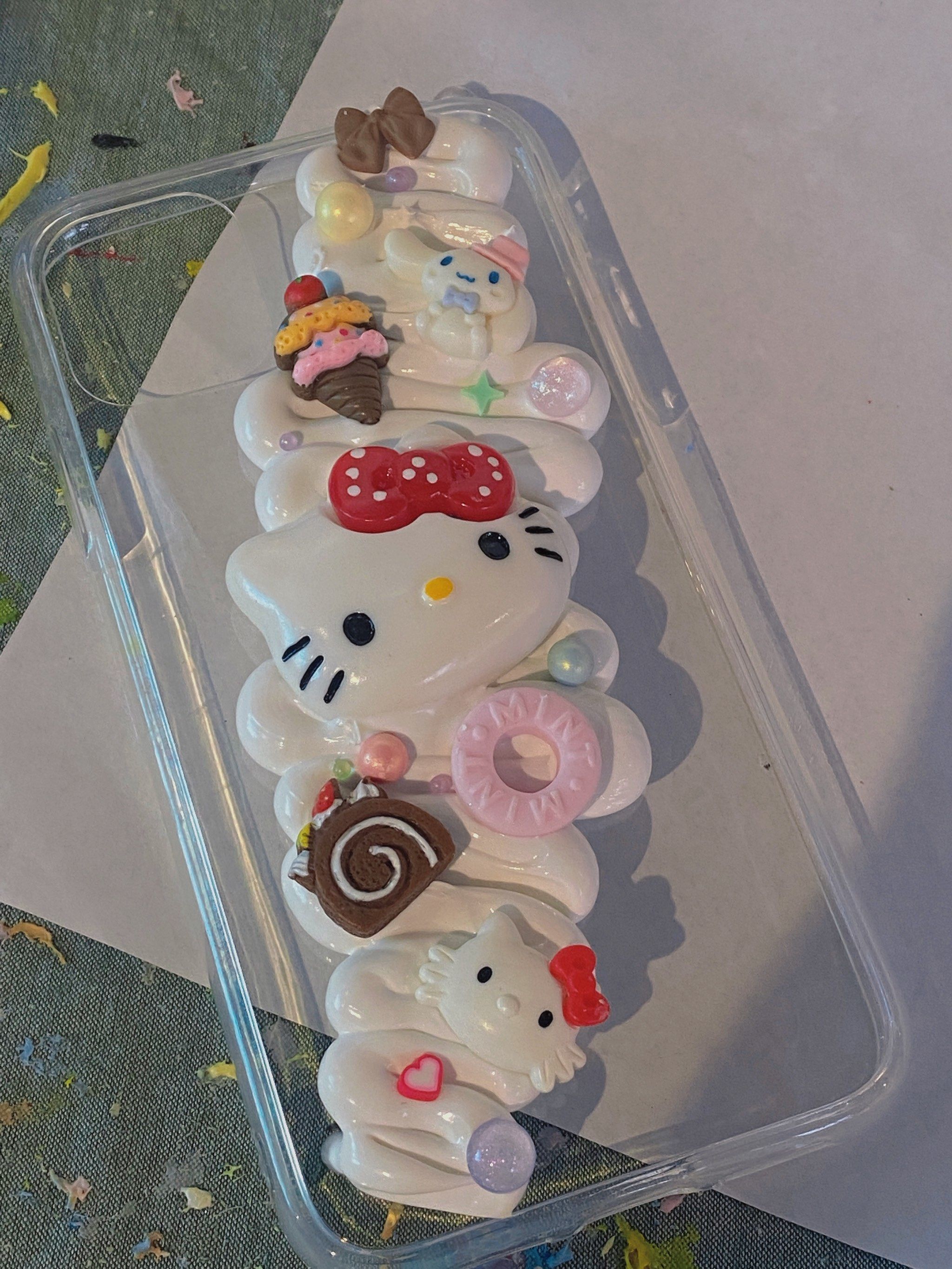 尊嘟好喜欢这个 diy奶油手机壳就在长沙耶