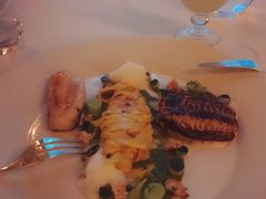 BlackCod银鳕鱼配意面-迪拜帆船酒店海底餐厅