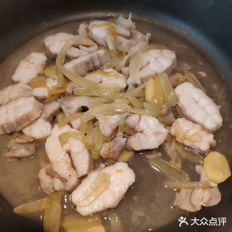 潮州咸菜炒鲨鱼肉