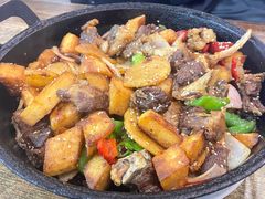 -老钟家烤羊排·敦伊阁清真餐厅胡羊焖饼