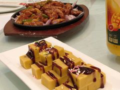 蓝莓豌豆糕-昱德来·天津菜·渤海湾小海鲜(华夏店)