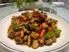 生炒竹林鸡-婺源国际大酒店二楼中餐